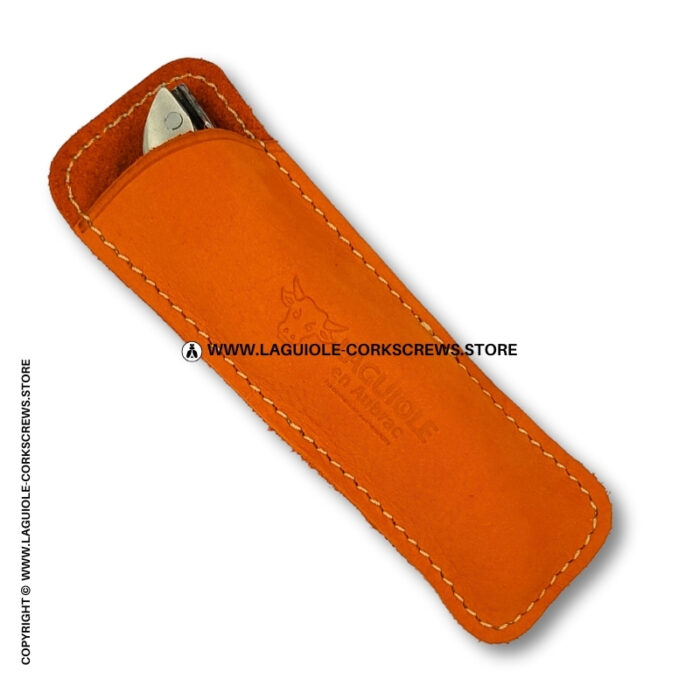 orange nubuck sheath