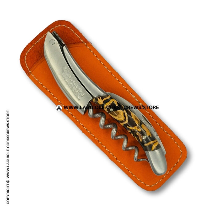 orange nubuck sheath