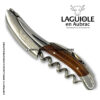 original laguiole corkscrew with pau ferro wood