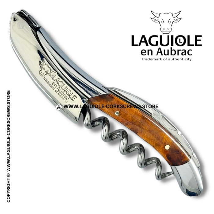 laguiole corkscrew thuya burl