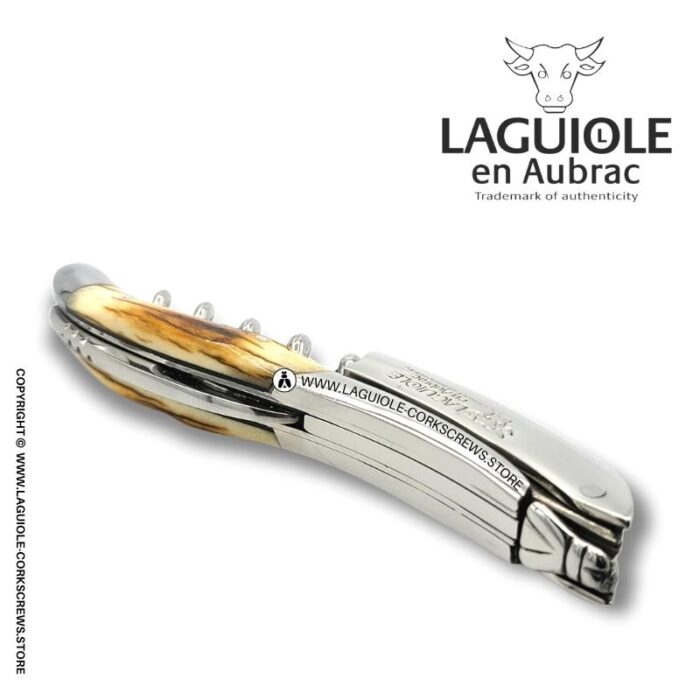 laguiole corkscrew bark of mammoth ivory