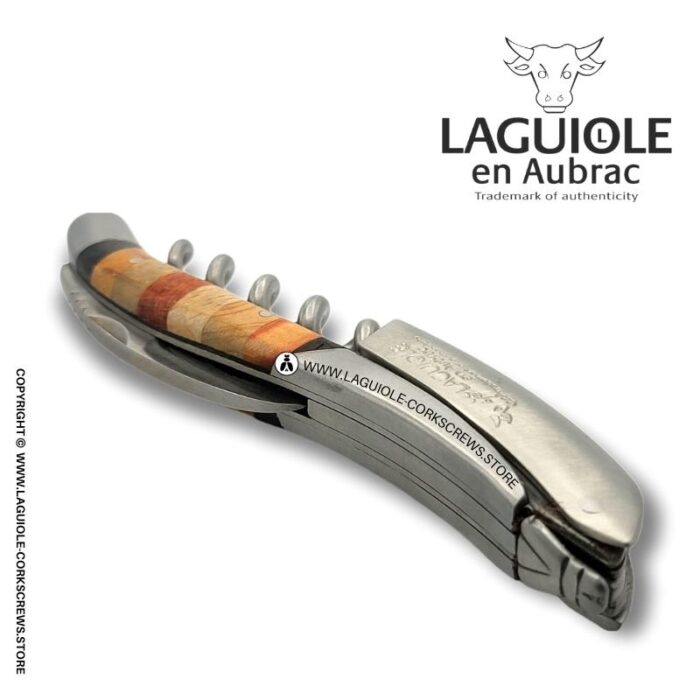 laguiole corkscrew woodstock marquetry