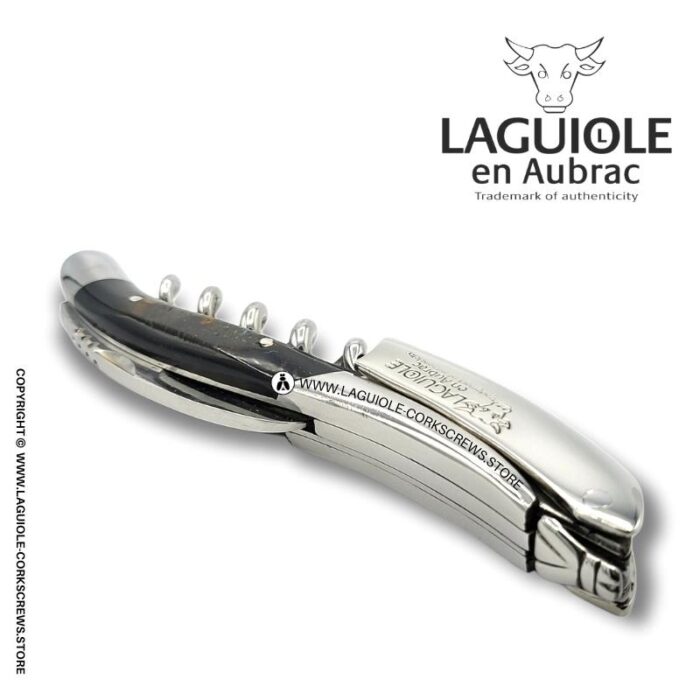 laguiole corkscrew bark of buffalo horn