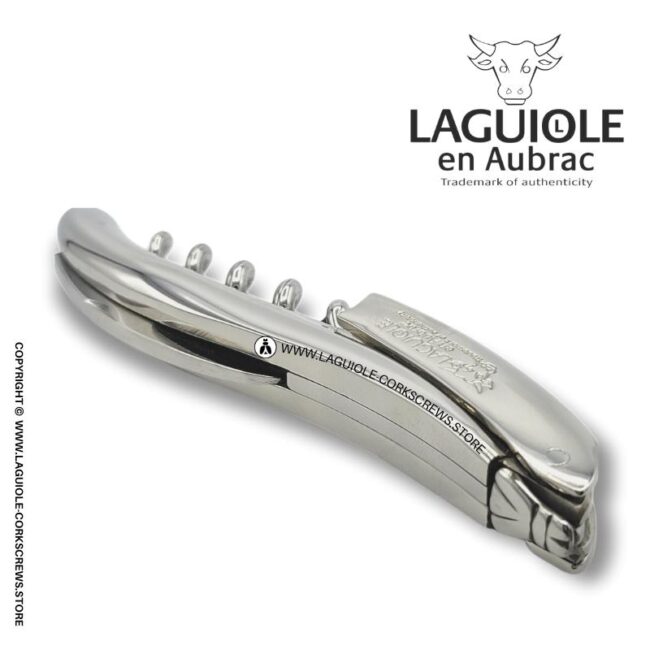laguiole corkscrew polished stainless steel