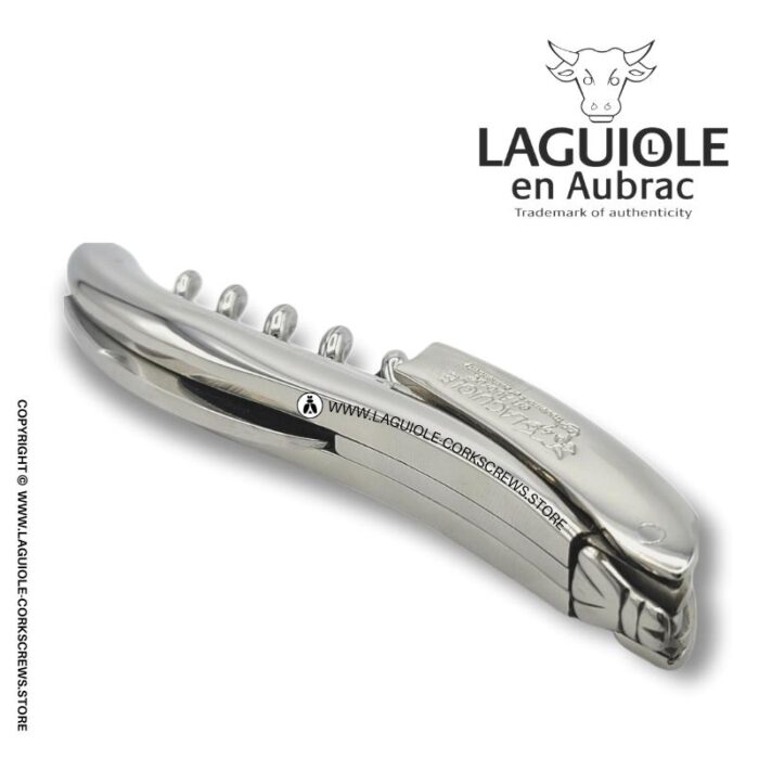 laguiole corkscrew polished stainless steel