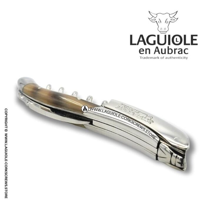 laguiole corkscrew horn tip