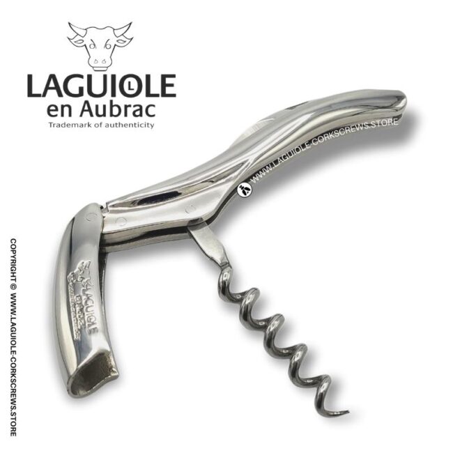laguiole corkscrew polished stainless steel