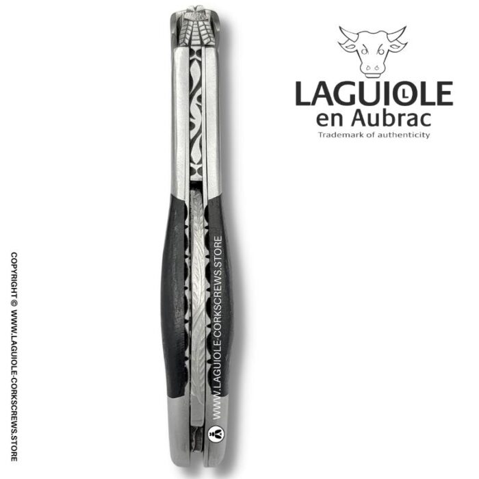 laguiole corkscrew prestige bee ebony