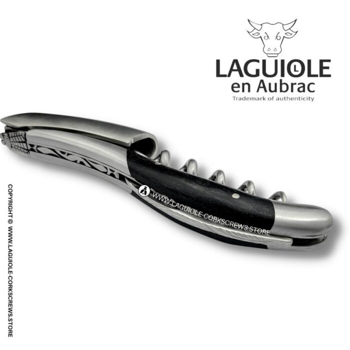 laguiole corkscrew prestige bee ebony