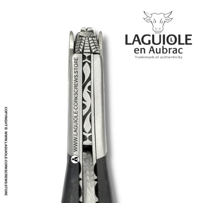 laguiole corkscrew prestige bee ebony