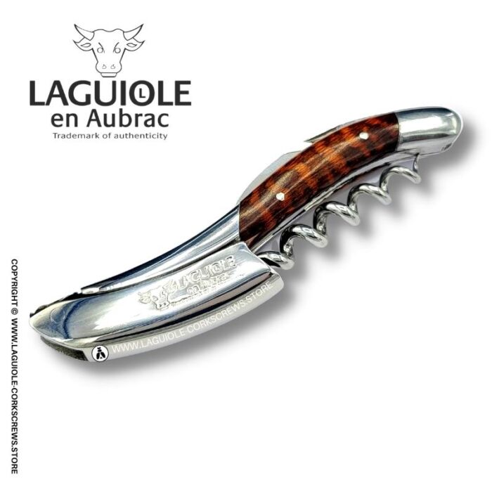 laguiole corkscrew prestige bee snakewood