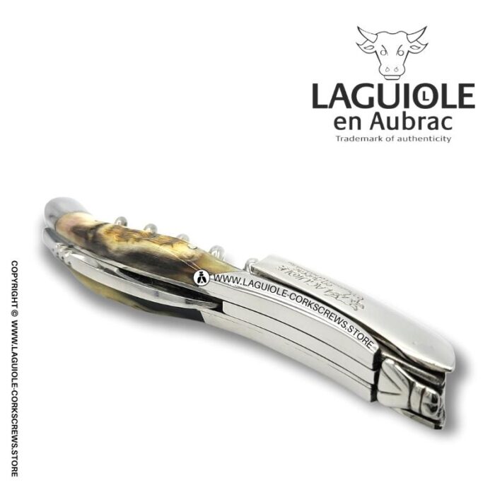 laguiole corkscrew ram horn