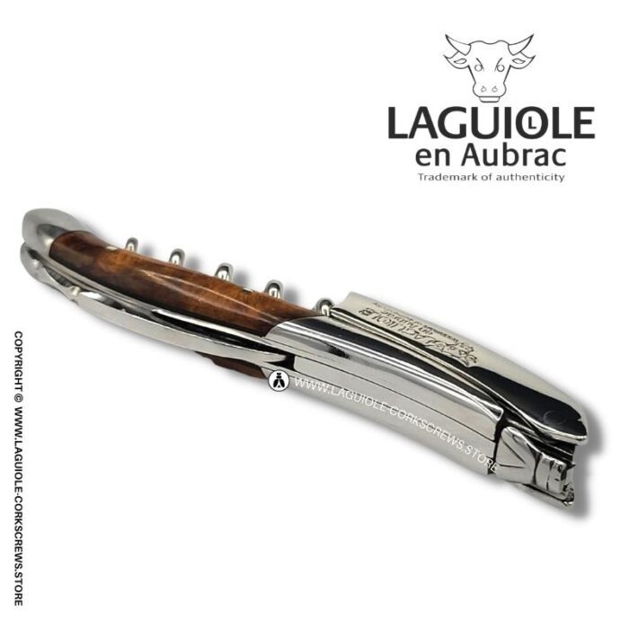 laguiole corkscrew thuya burl
