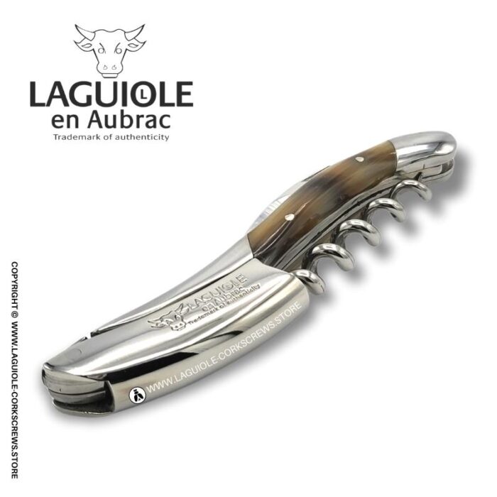 laguiole corkscrew horn tip