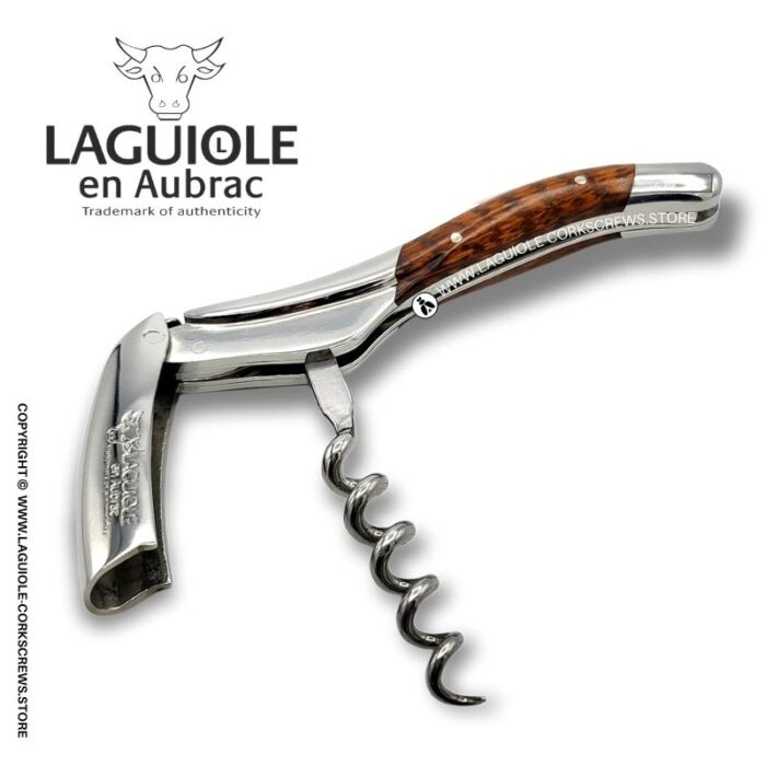 laguiole corkscrew snakewood