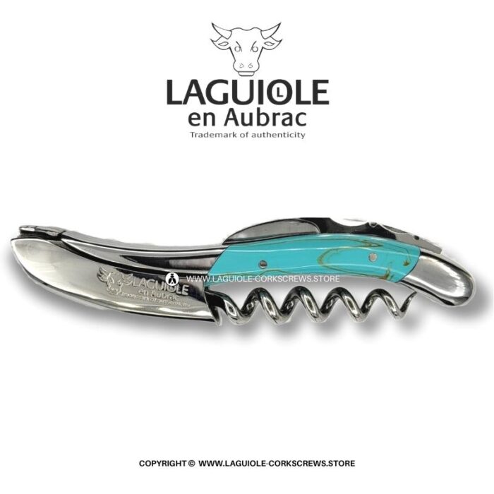laguiole corkscrew turquoise stone