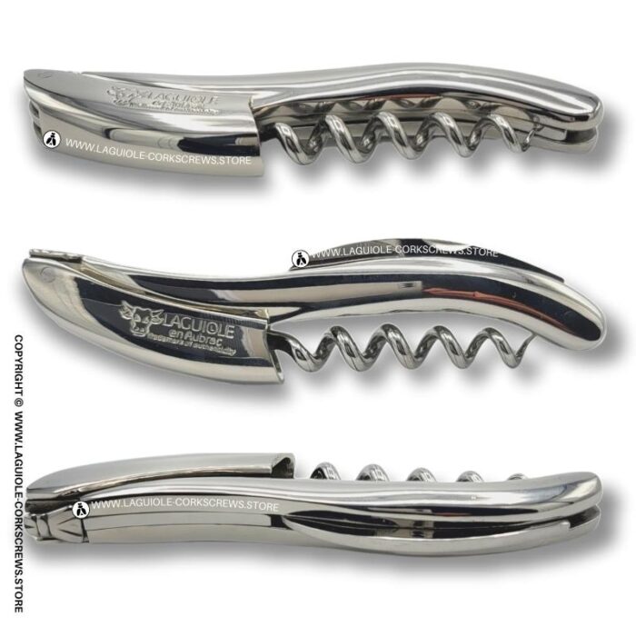 laguiole corkscrew polished stainless steel