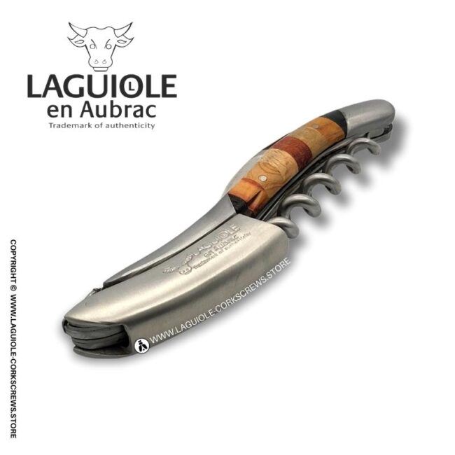 laguiole corkscrew woodstock marquetry