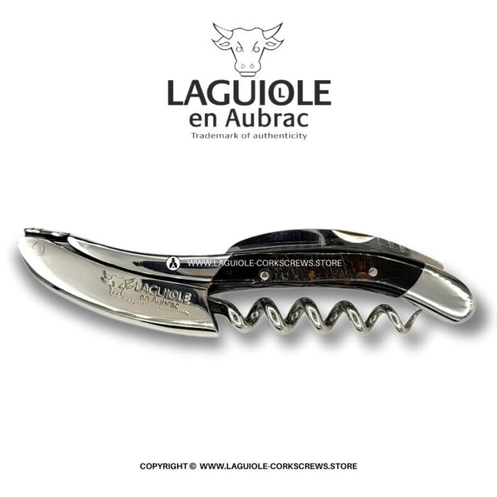 laguiole corkscrew bark of buffalo horn