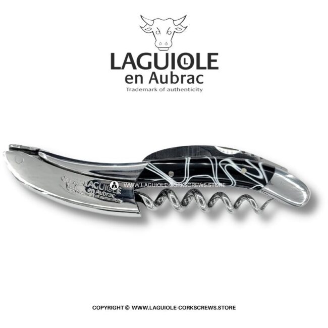 laguiole corkscrew black acrylic
