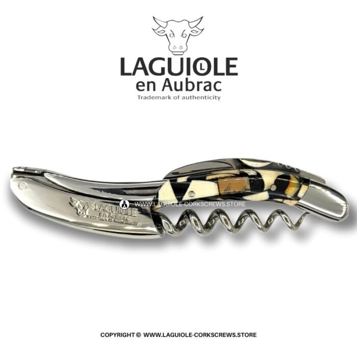 laguiole wine opener with nougatine ivory handle