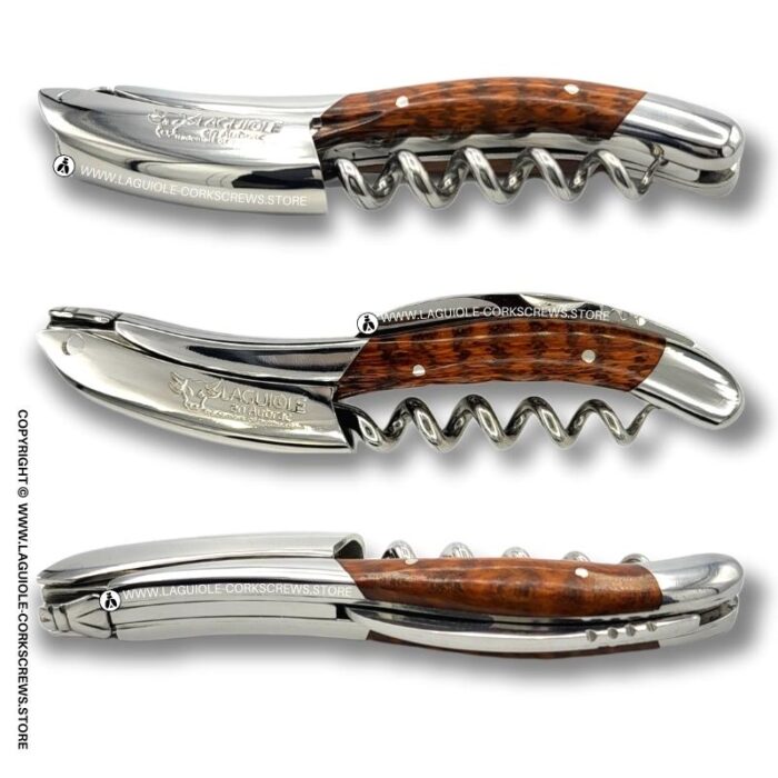 laguiole corkscrew snakewood