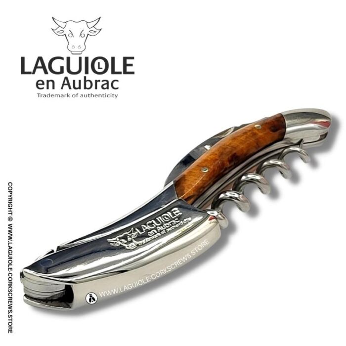 laguiole corkscrew thuya burl