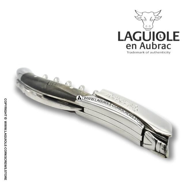 laguiole corkscrew black poplar burl