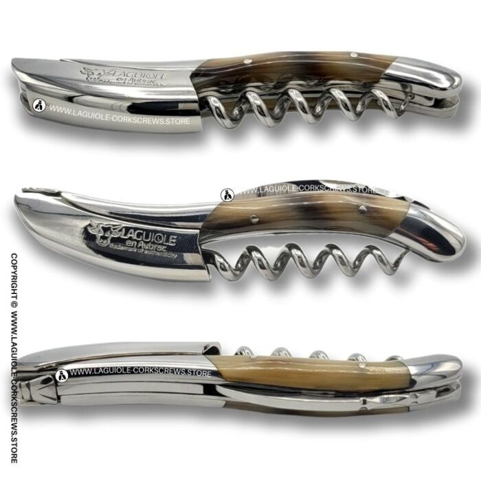 laguiole corkscrew horn tip