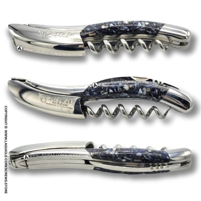 laguiole corkscrew mussel shells
