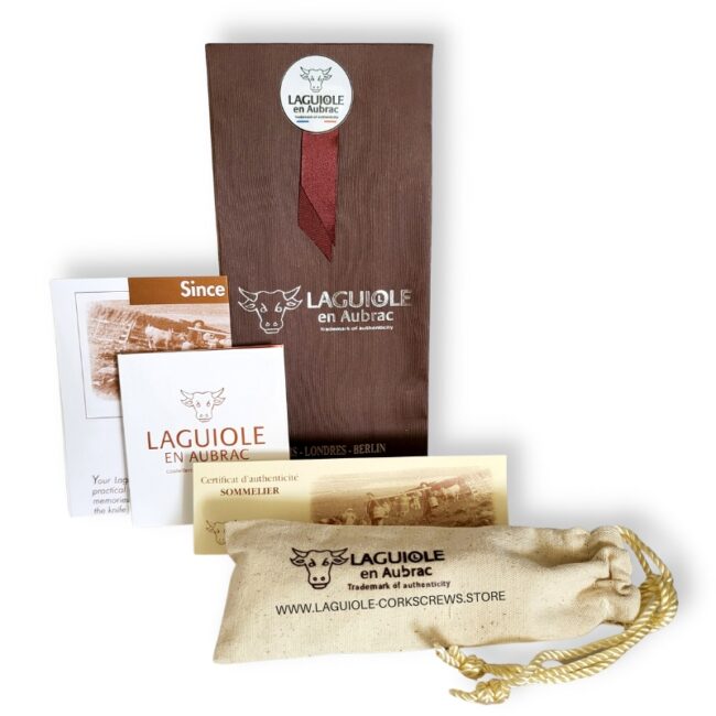 Laguiole en Aubrac Sommelier Corkscrew Packaging