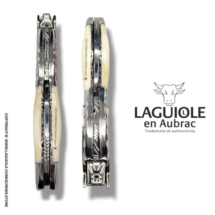 twisted laguiole corkscrew cattle bone