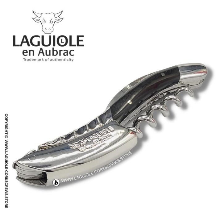 twisted laguiole corkscrew ebony