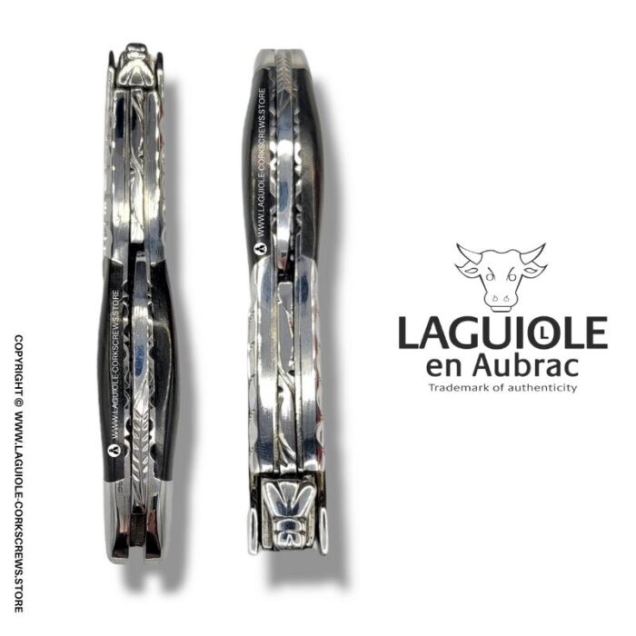 twisted laguiole corkscrew ebony