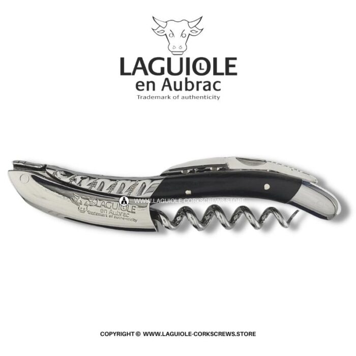 twisted laguiole corkscrew ebony