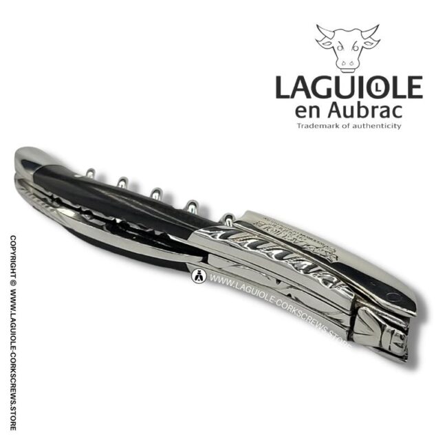 twisted laguiole corkscrew ebony