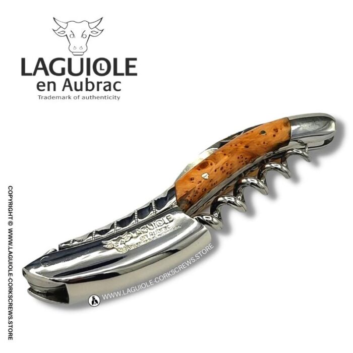 twisted laguiole corkscrew juniper