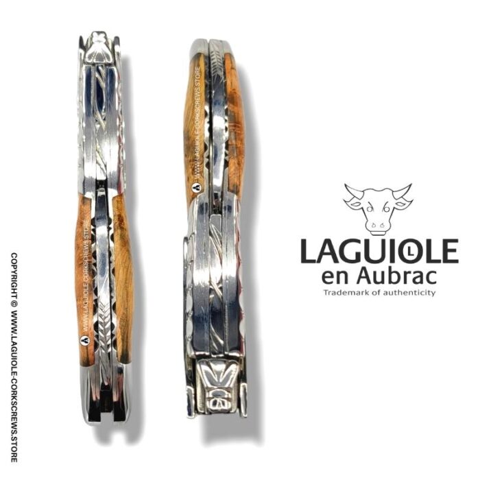 twisted laguiole corkscrew juniper