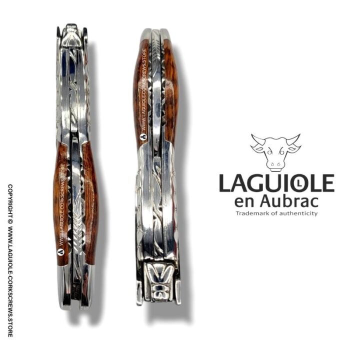 twisted laguiole corkscrew snakewood