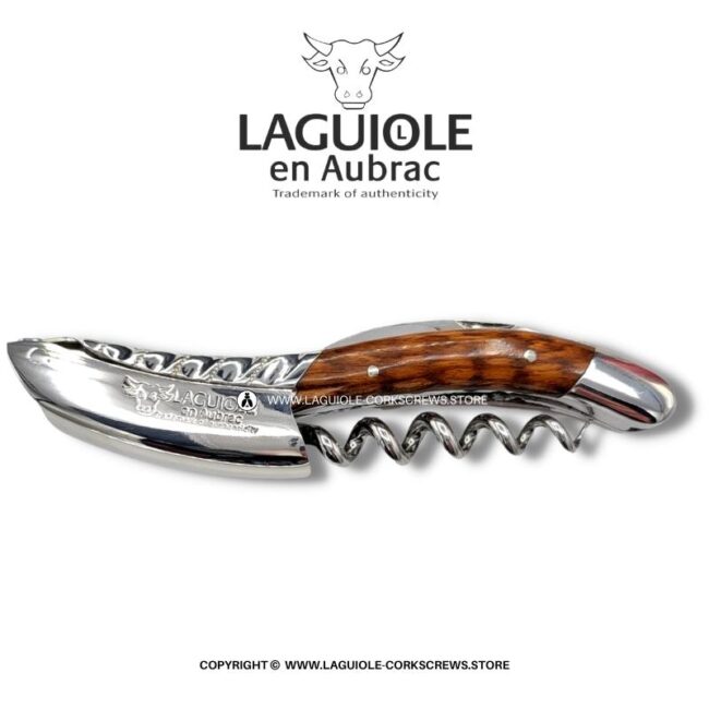 twisted laguiole corkscrew snakewood