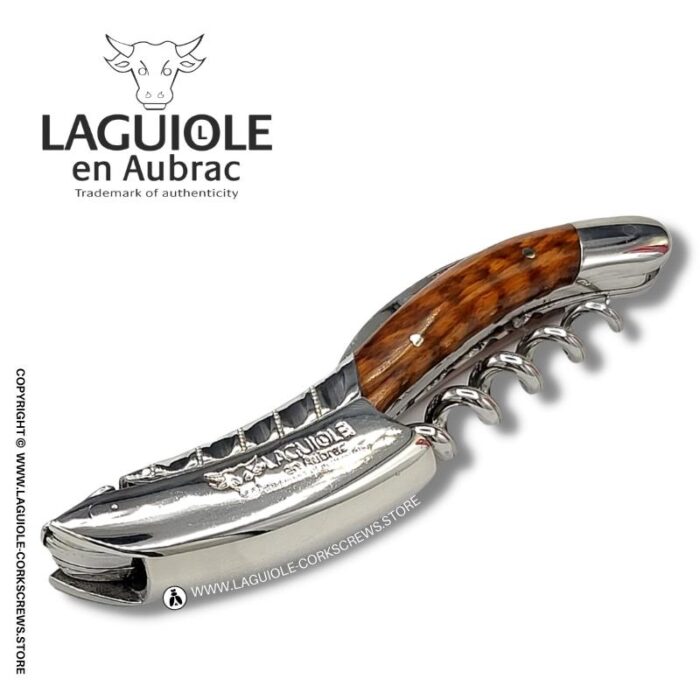 twisted laguiole corkscrew snakewood
