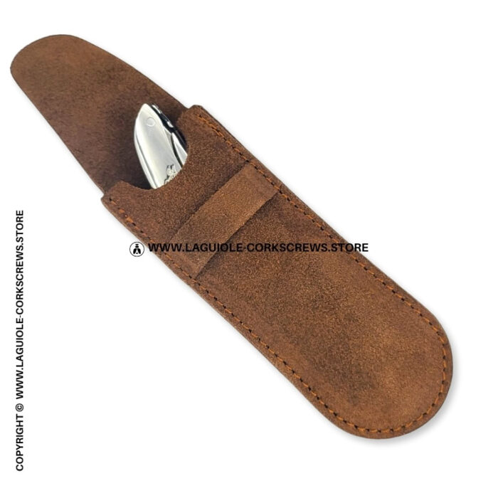brown nubuck leather sheath