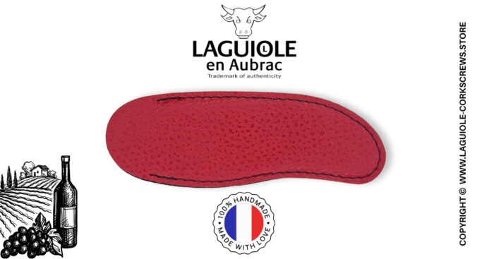 classic red sheath for laguiole corkscrews