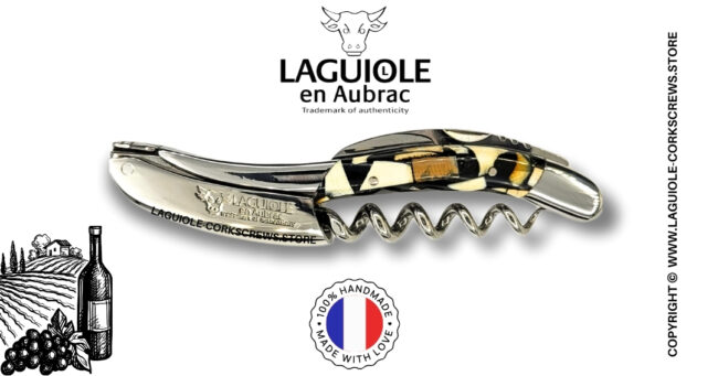 laguiole corkscrew nougatine ivory