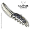laguiole corkscrew with mussel shells handle