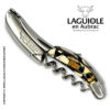 laguiole corkscrew with nougatine ivory handle