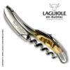 original laguiole corkscrew with ram horn handle