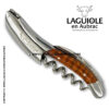 laguiole corkscrew with snakewood handle