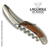 laguiole corkscrew with vine wood handle