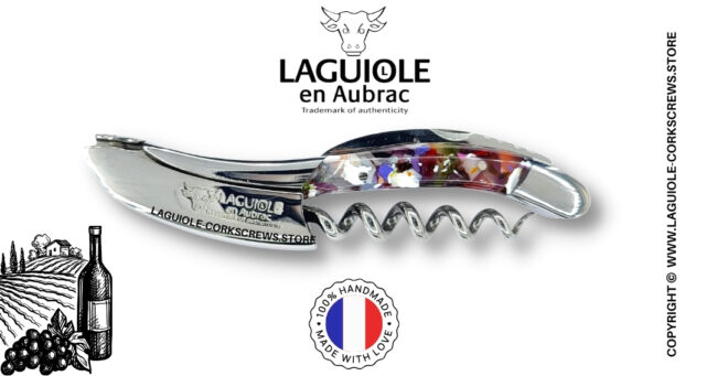 laguiole corkscrew arlequin